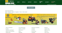 Desktop Screenshot of gtrentals.com